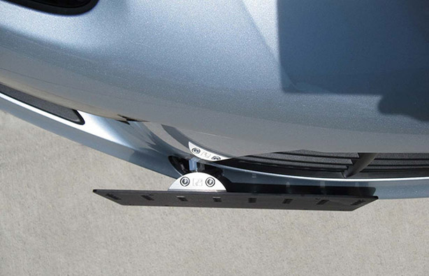 Tow Hook License Plate Mount - Macan : Suncoast Porsche Parts & Accessories