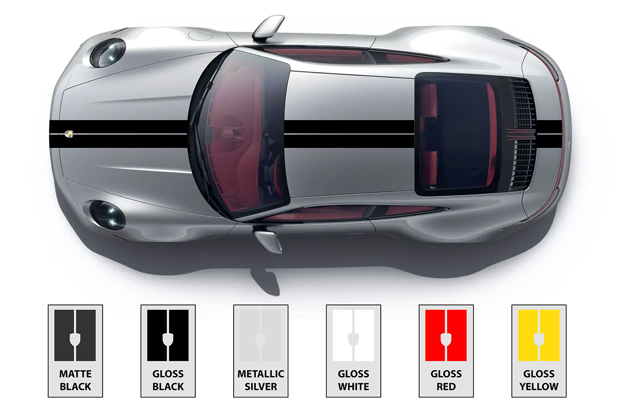 Custom Roof Stripe : Suncoast Porsche Parts & Accessories