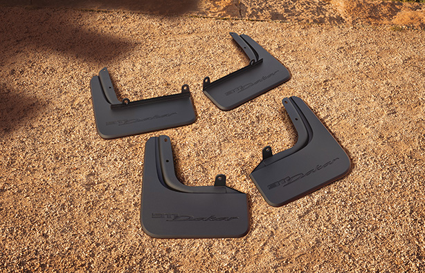 Dakar Mud Flap Set : Suncoast Porsche Parts & Accessories