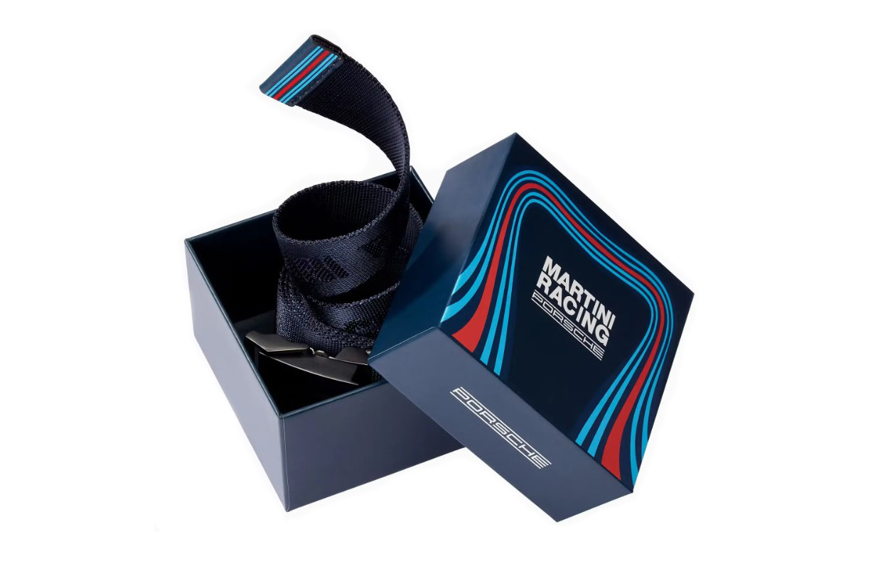 MARTINI RACING Belt - XL Size : Suncoast Porsche Parts & Accessories