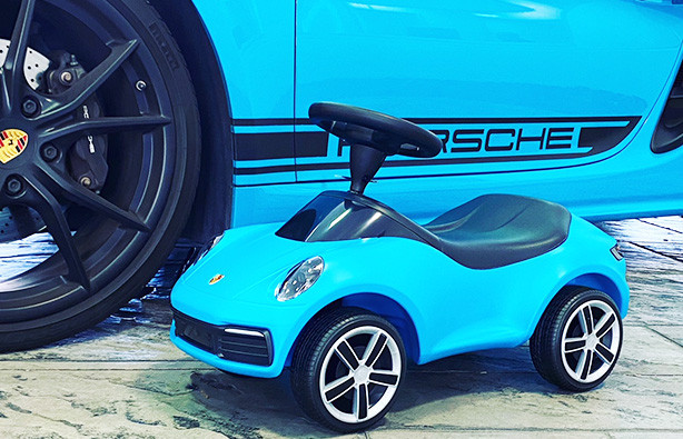 Kids Porsche in Miami Blue : Suncoast Porsche Parts & Accessories