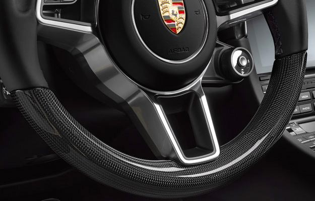 991.2/718 Steering Wheel in Carbon Fiber : Suncoast Porsche Parts &  Accessories