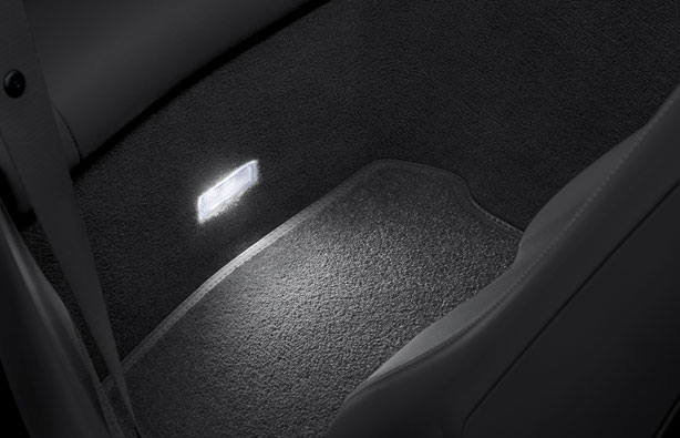 PORSCHE Projector LED Door Light : Suncoast Porsche Parts & Accessories