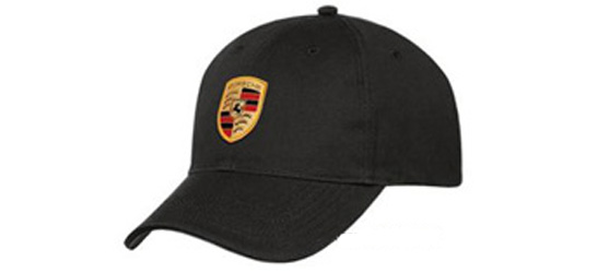 Porsche Crest Flexfit Cap - Black : Suncoast Porsche Parts & Accessories