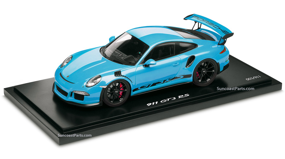 1/18 - GT3 RS in Riviera Blue (2016) : Suncoast Porsche Parts & Accessories