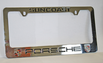 Plate Frame - Suncoast Porsche : Suncoast Porsche Parts & Accessories